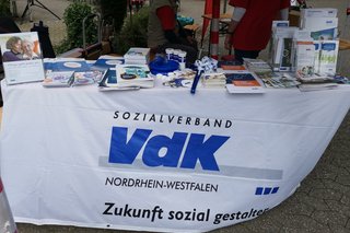 VdK-Infostand bei AWO-Sommerfest