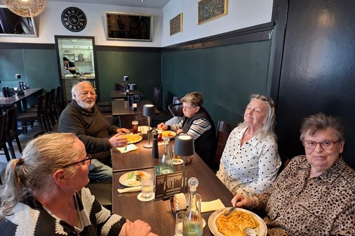 VdK-Mitglieder beim Stammtisch in Flingern