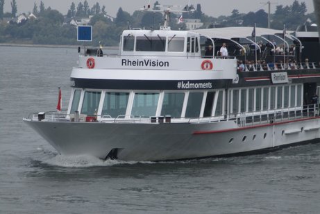 mit diesem Schiff ging es nach Königswinter