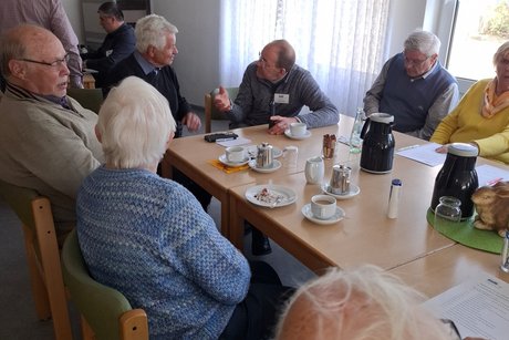 Mitglieder bei der JHV