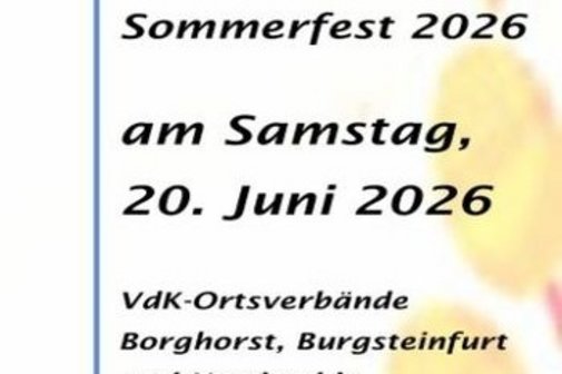 Sommerfest Termin Sommerfest in Nordwald am Sa., 20-06-26