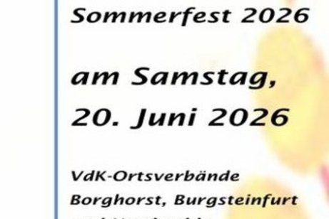 Sommerfest in Nordwald am Sa., 20-06-26