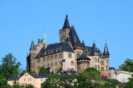 Schloss auf dem Berg von Wernigerode