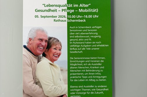 Seniorenmesse Seite 1 Flyer Seniorenmesse