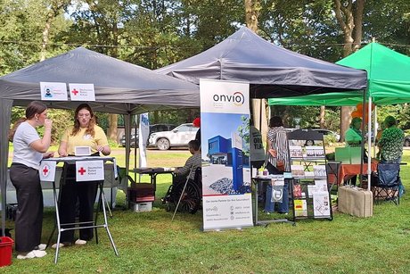 Weitere Stände auf dem Markt der Möglichkeiten