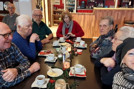 Besucher des Weckmannessens