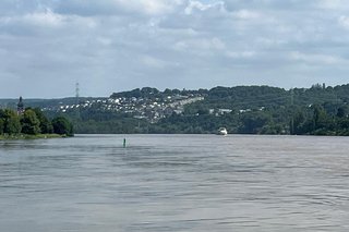 Wasserblick auf das deutsche Eck