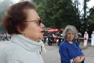 Beisitzerinnen des VdK Ortsverband Essen Holsterhausen bei der Schleusenfahrt.