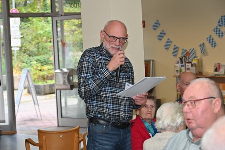 Herr Steinbrink bei der Er&ouml;ffnung des Oktoberfestes