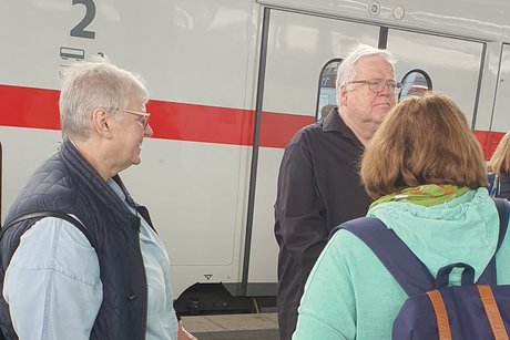 die Abfahrt nach Duisburg die Abfahrt nach Duisburg