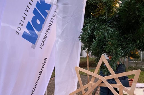 VdK OV Korschenbroich-Kleinenbroich l&auml;dt zur Weihnachtsfeier auf den Weihnachtsmarkt ein