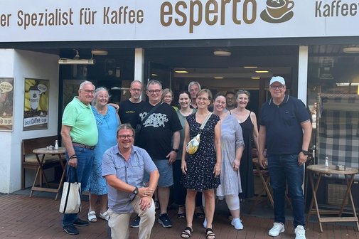 Kaffeeverkostung im Kaffee Esperto