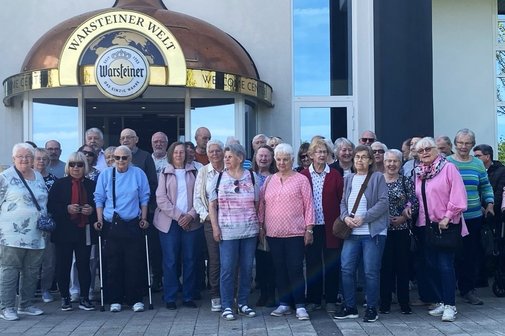 Die Reisegruppe des OV Lengerich-Tecklenburg