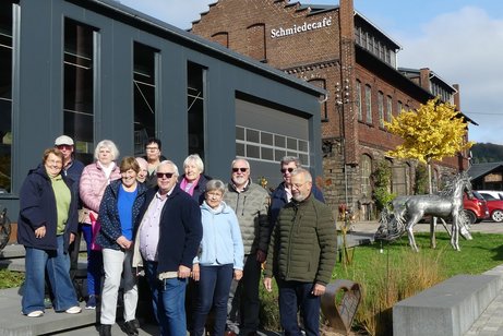 von links: Irmgard Schulenkorf, Franz-Josef Schulenkorf, Maria Berkemeyer, Ulla Isermann, Norbert Schauerte, Barbara Wiech, Hermann Berkemeyer, Annette Schauerte, Anne D&ouml;nnebrink, Antonius D&ouml;nnebrink, Uwe Cottmann, Siegfried Niggemann