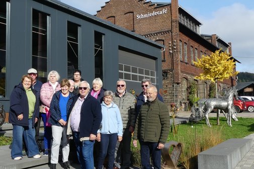 von links: Irmgard Schulenkorf, Franz-Josef Schulenkorf, Maria Berkemeyer, Ulla Isermann, Norbert Schauerte, Barbara Wiech, Hermann Berkemeyer, Annette Schauerte, Anne D&ouml;nnebrink, Antonius D&ouml;nnebrink, Uwe Cottmann, Siegfried Niggemann