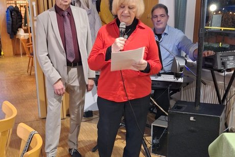 Bernd Krick, Marion Heymann, Benedikt Wrede Marion Heymann liest die Weihnachtsgeschichte vor