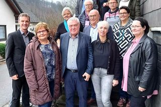 Gruppenfoto des Vorstandes des OV Wenden