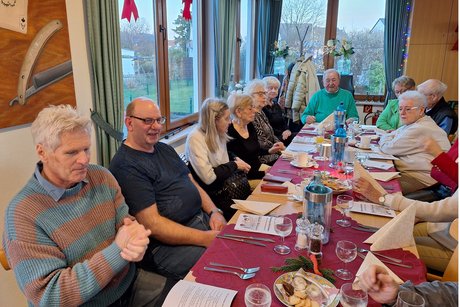 Gleich geht es ans Buffet