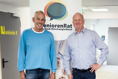 Ulrich Pesch (li.) und Herbert Hoffacker