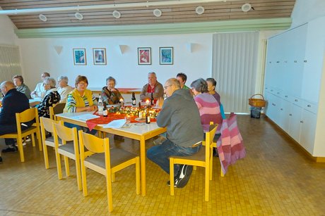 Teilnehmer einer Feier