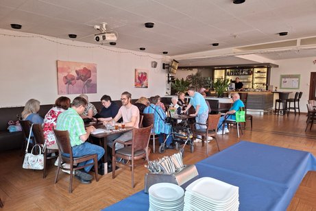 VdK-Mitglieder in geselliger Runde