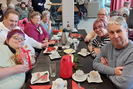Besucher des Weckmannessens