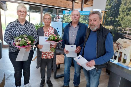 Dank für viele Jahre Ehrenamtsarbeit