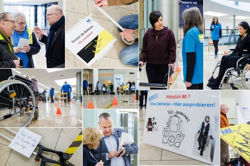 "Stummer Protest" vor Ratssitzung in der Mercatorhalle