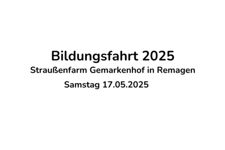 Bildungsfahrt 2025