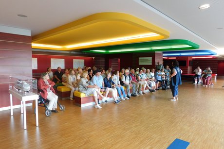Zu Beginn im Info Center