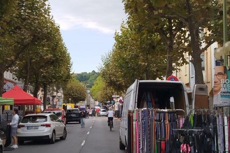 Poppelsdorfer Str. beim Aufbau