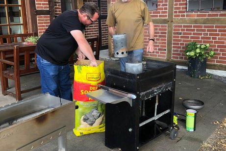Grillen...