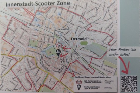 Infos zu E Scooter Verleih Detmold