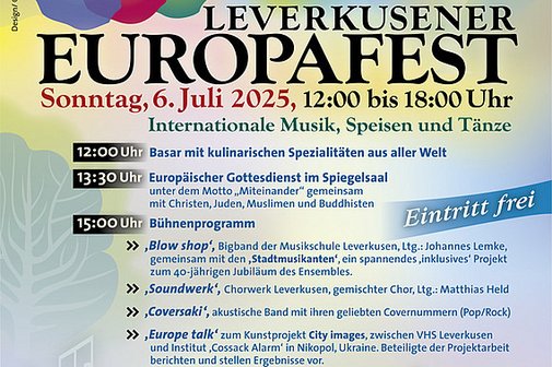 Ablaufplan Europafest