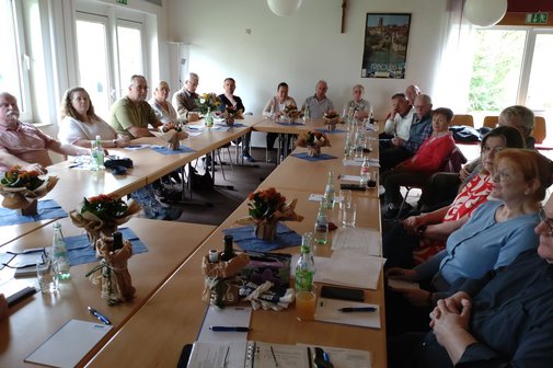 Anwesende Mitglieder der Jahreshauptversammlung