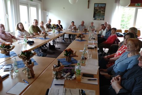 Anwesende Mitglieder der Jahreshauptversammlung