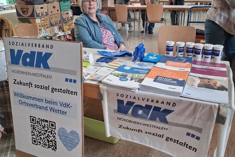 Trödelmarktstand Trödelmarktstand