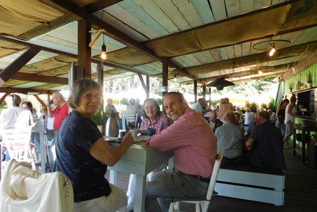 Besuch im Fietzengarten