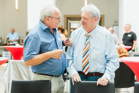 links Dietmar Hohmt, rechts Helmut Steiffert