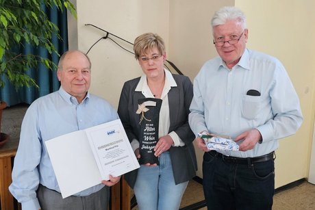 Mitglieder bei der Ehrung