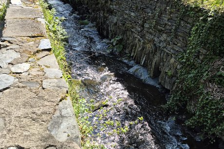 Bach in Monschau.