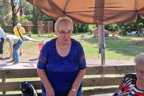 Impressionen vom Grillen und Minigolf