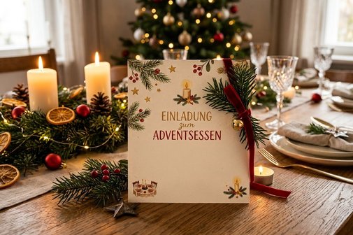 Einladung zum Adventsessen