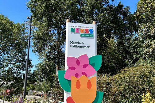 Willkommen auf der Landesgartenschau Neuss 2026 Willkommen auf derLandesgartenschau Neuss 2026