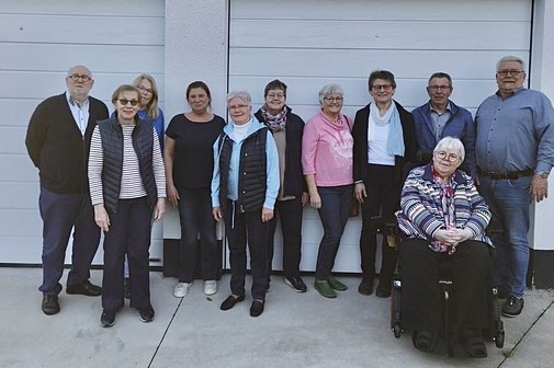 Vorstand und Beisitzer des OV Beckum