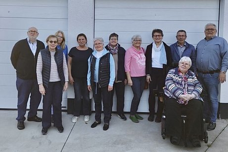 Vorstand und Beisitzer des OV Beckum