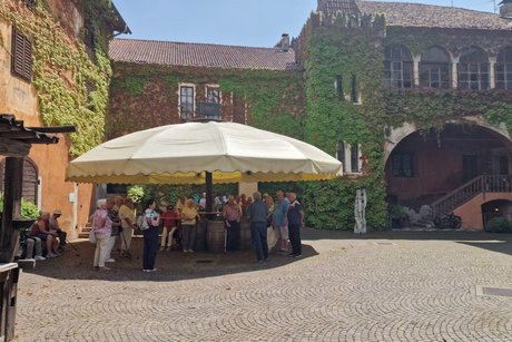 Besuch Weingut Schloss Rametz Meran