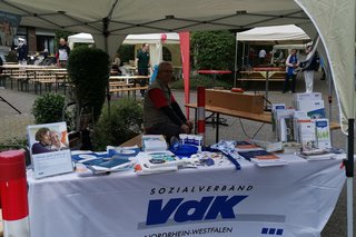 VdK-Infostand bei AWO-Sommerfest