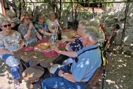 Besuch Weingut Schloss Rametz Meran