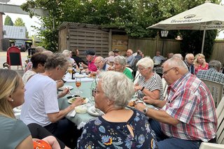 Das leckere Essen schmeckte allen